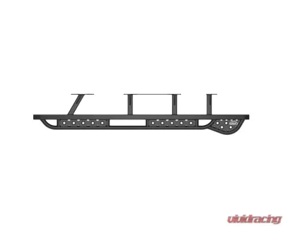 Southern Style Offroad Powdercoated Black Rock Slider Toyota Tacoma Double Cab Short Bed 2024+ - SSO-RSD-03-17