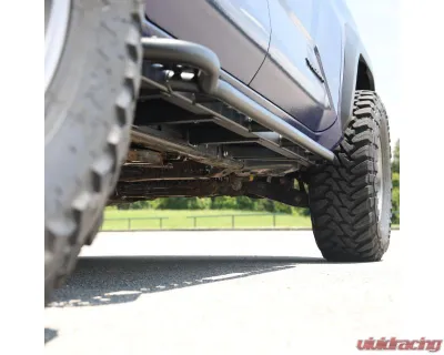 Southern Style Offroad Powdercoated Black Rock Slider Toyota Tacoma Double Cab Short Bed 2024+ - SSO-RSD-03-17