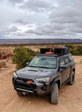 Southern Style Offroad Powdercoated Black Rock Sliders Toyota 4Runner | Lexus GX460 KDSS 2010+                                     - SSO-RSD-03-20 - Image 9