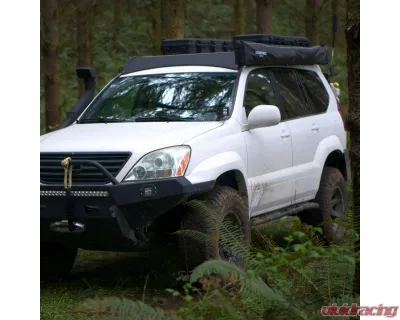 Southern Style Offroad Powdercoated Black Weld-On Rock Sliders Toyota 4Runner | Lexus GX470 2003-2009 - SSO-RSD-03-25