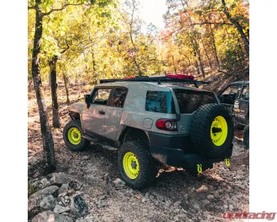 Southern Style Offroad Powdercoated Black Rock Slider Toyota FJ Cruiser 2007-2014 - SSO-RSD-03-30