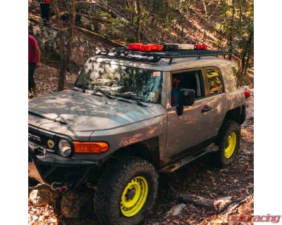 Southern Style Offroad Powdercoated Black Rock Slider Toyota FJ Cruiser 2007-2014 - SSO-RSD-03-30