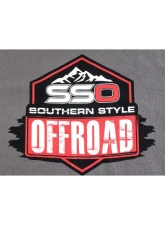 Southern Style Offroad 2XL Charcoal Grey T-Shirt with Logo                                     - SSO-TSG-00-2X - Image 3