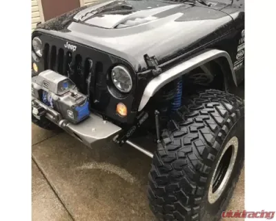 Motobilt Crusher 2 Inch Front Fenders Jeep Wrangler 2007-2018 - MB1075-2
