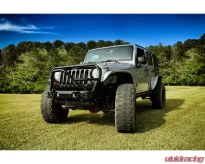 Motobilt Crusher 4 Inch Front Fenders Jeep Wrangler 2007-2018 - MB1075-4