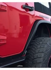 Motobilt Crusher 2 Inch Rear Fenders Jeep Wrangler 2007-2018                                     - MB1076-2 - Image 3