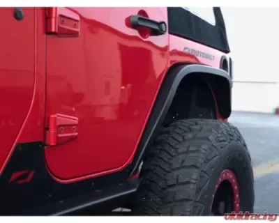 Motobilt Crusher 2 Inch Rear Fenders Jeep Wrangler 2007-2018 - MB1076-2