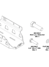 Motobilt E-Torque Battery Skid U Jeep Wrangler 2019-2021                                     - MB1156 - Image 3
