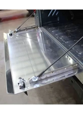 Motobilt Fold Down Aluminum Tailgate for Jeep Wrangler CJ | YJ | TJ | LJ 1976-2006                                     - MB1168 - Image 4