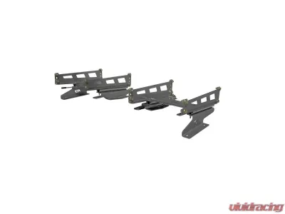 MotoBilt Inc PRP Seats Sliding Front Seat Mounts Jeep Wrangler YJ 1987-1996 - MB2163