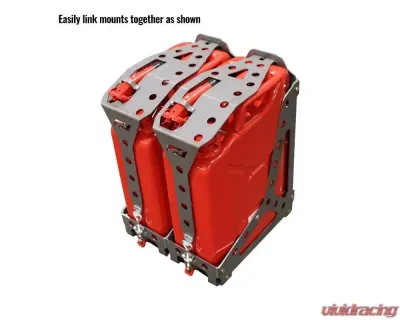 Motobilt Jerry Can Mount Wavian | Harbor Freight Nato Gas Cans - MB5525