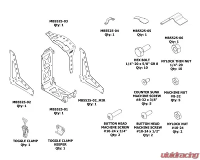 Motobilt Jerry Can Mount Wavian | Harbor Freight Nato Gas Cans - MB5525