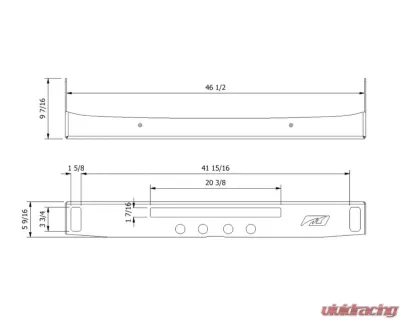 Motobilt Micro Series Rear Bumper w/ Light Mount Jeep Wrangler JK | JKU - MB1039-1039-3