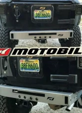Motobilt Micro Series Rear Bumper w/ Light Mount Jeep Wrangler JK | JKU                                     - MB1039-1039-3 - Image 4
