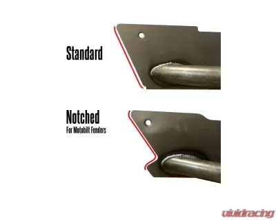 Motobilt Rocker Guards Fits Competition/Stretch Cut Corner Guards Jeep Wrangler TJ - MB1054-FND