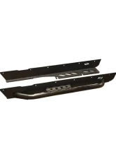 Motobilt Full Length Rocker Guards w/ Step Jeep Wrangler LJ 2004-2006                                     - MB1064-S-FND - Image 2