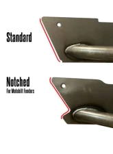 Motobilt Full Length Rocker Guards w/ Step Jeep Wrangler LJ 2004-2006                                     - MB1064-S-FND - Image 2