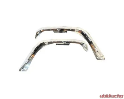 Motobilt Aluminum Crusher 2 Inch Front Fenders Jeep Wrangler 2007-2018 - MB1075-2-A