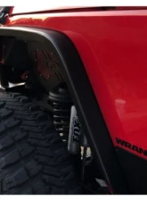 Motobilt Aluminum Crusher 2 Inch Front Fenders Jeep Wrangler 2007-2018                                     - MB1075-2-A - Image 4