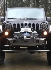 Motobilt Aluminum Crusher 2 Inch Front Fenders Jeep Wrangler 2007-2018                                     - MB1075-2-A - Image 8