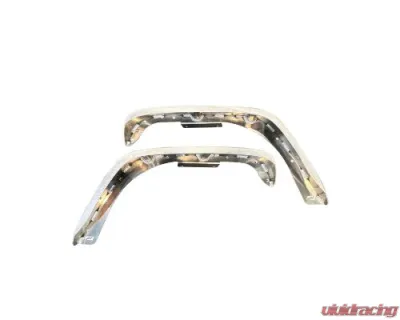 Motobilt Aluminum Crusher 4 Inch Front Fenders Jeep Wrangler 2007-2018 - MB1075-4-A