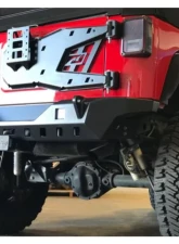 Motobilt 8 Lug Wheel Spare Tire Carrier Jeep Wrangler JK | JKU                                     - MB1084-8LUG - Image 11