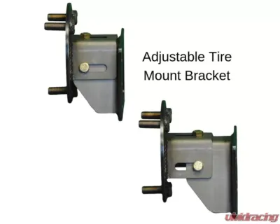 Motobilt 8 Lug Wheel Spare Tire Carrier Jeep Wrangler JK | JKU - MB1084-8LUG