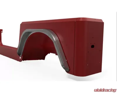 Motobilt 2" Rear Double Arch Fender Flare Set Jeep Wrangler TJ | LJ - MB1088-2