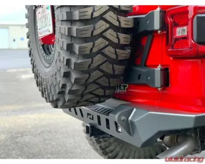 Motobilt Spare Tire Carrier w/ 8 Lug Pattern Jeep Wrangler JL - MB1089-8LUG
