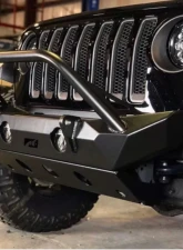 Motobilt Hammer Series Bumper Skid Plate Jeep Wrangler JL | JLU | Gladiator JT                                     - MB1094 - Image 2