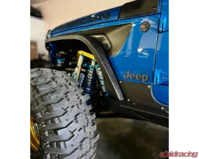 Motobilt Aluminum Front Fender Flares Jeep Gladiator JT 2021-2023 - MB1101-A