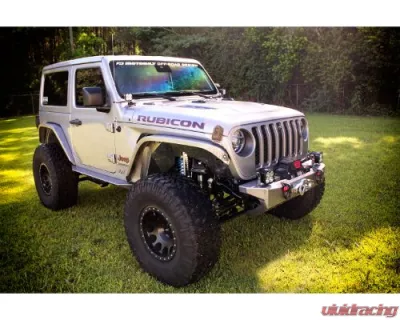 Motobilt Aluminum Front Fender Flares Jeep Gladiator JT 2021-2023 - MB1101-A