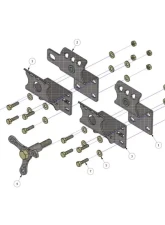 Motobilt HiLift Jack Mount Molle Panel Universal Fit                                     - MB1120 - Image 3