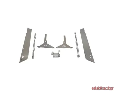 Motobilt Rocker Guards w/ Boat Side Steps Jeep Wrangler TJ - MB1136