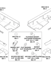 Motobilt Rocker Guards w/ Boat Side Steps Jeep Wrangler TJ                                     - MB1136 - Image 5