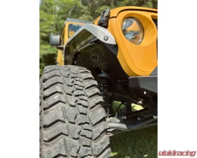 Motobilt Aluminum Front Highline Fenders Jeep Wrangler 2021-2023 - MB1196-A
