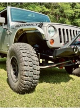 Motobilt Aluminum Front Highline Fenders Jeep Wrangler 2007-2018                                     - MB1225-A - Image 2