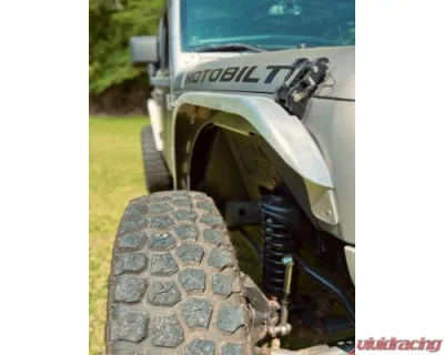 Motobilt Aluminum Front Highline Fenders Jeep Wrangler 2007-2018 - MB1225-A