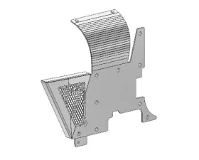 Motobilt Aluminum Cowl and Mini Fender Armor Jeep Wrangler 1986-1995