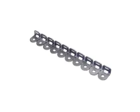 Motobilt Bolt On Zip Tie Tab Set of 10 Stainless Steel