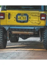 Motobilt Micro Series Rear Bumper Jeep Wrangler 2021-2023                                     - MB2183 - Image 2