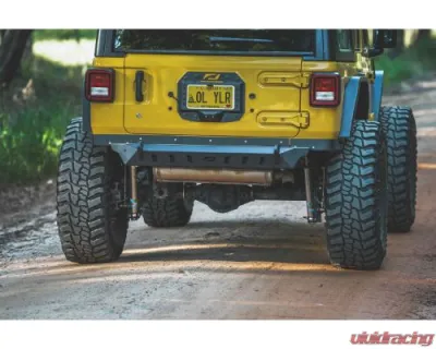 Motobilt Micro Series Rear Bumper Jeep Wrangler 2021-2023 - MB2183