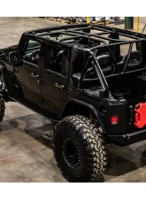 Motobilt Roll Cage Kit Jeep Wrangler JKU                                     - MB3033 - Image 2