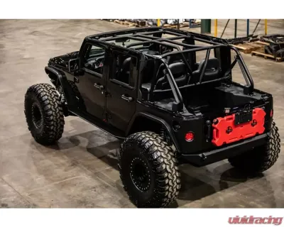 Motobilt Roll Cage Kit Jeep Wrangler JKU - MB3033