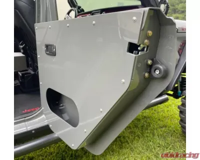 Motobilt Aluminum Front Half Doors Jeep Wrangler JL | JLU | Gladiator JT - MB3042