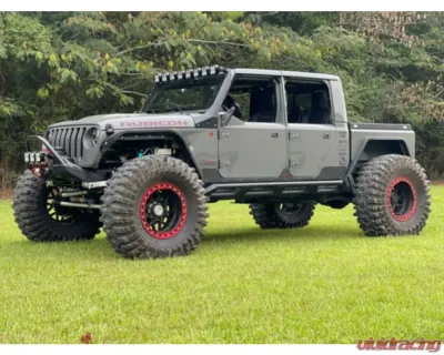 Motobilt Aluminum Front Half Doors Jeep Wrangler JL | JLU | Gladiator JT - MB3042
