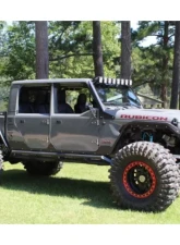 Motobilt Aluminum Rear Half Doors Jeep Wrangler JL | JLU | Gladiator JT                                     - MB3043 - Image 4