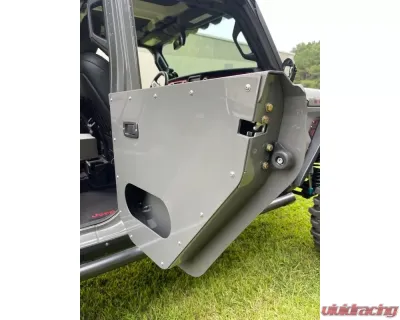 Motobilt Aluminum Rear Half Doors Jeep Wrangler JL | JLU | Gladiator JT - MB3043