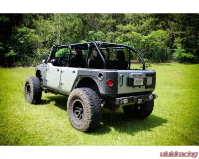 Motobilt Aluminum Front Half Doors Jeep Wrangler JK - MB3055