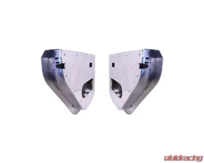 Motobilt Aluminum Rear Half Doors Jeep Wrangler JK - MB3056